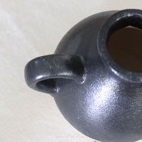 Two Tone Black Ceramic Jug Small