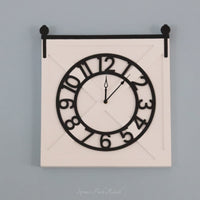 Barn Door Wall Clock