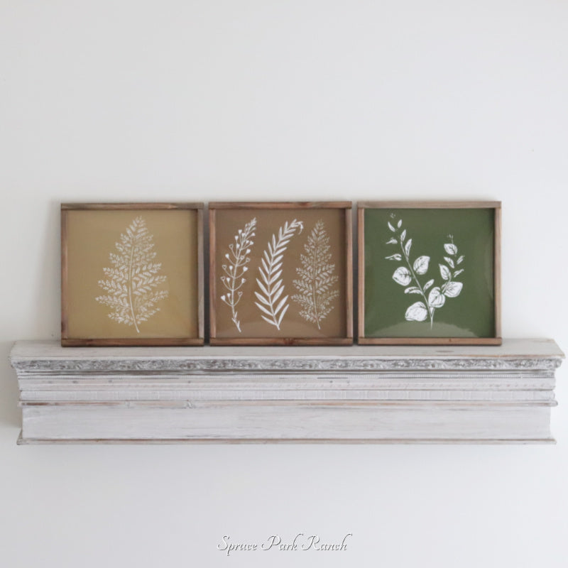 Calming Fern Plaque