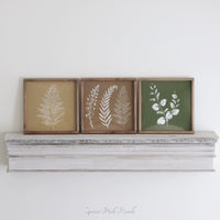 Calming Fern Plaque