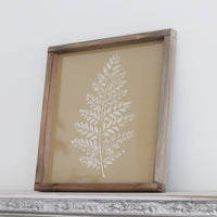 Calming Fern Plaque