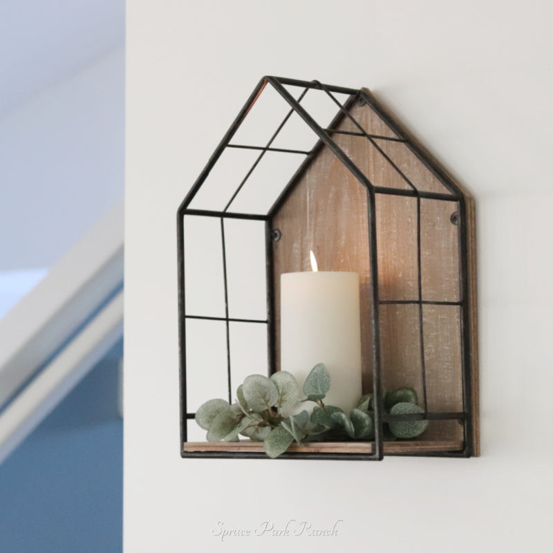 House Frame Wall Shelf