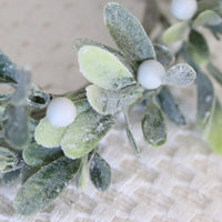 Mistletoe White Berry Wreath Collection