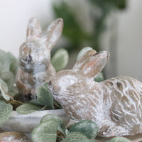 Whitewashed Terracotta Bunny