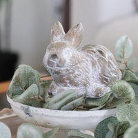 Whitewashed Terracotta Bunny