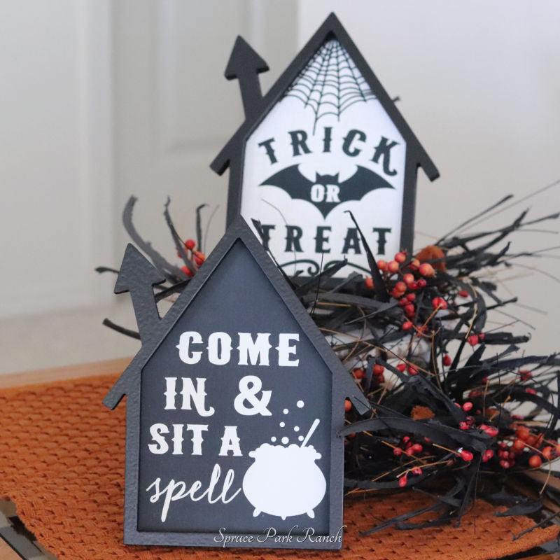 Halloween House Sign