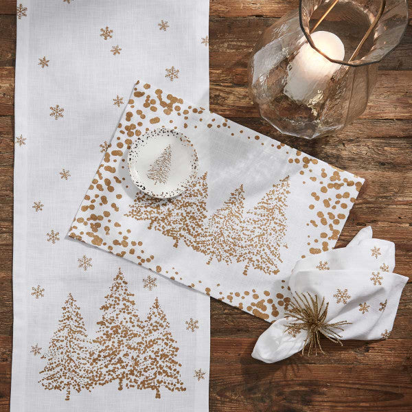 Golden Christmas Textile Collection