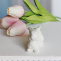 White Porcelain Bunny