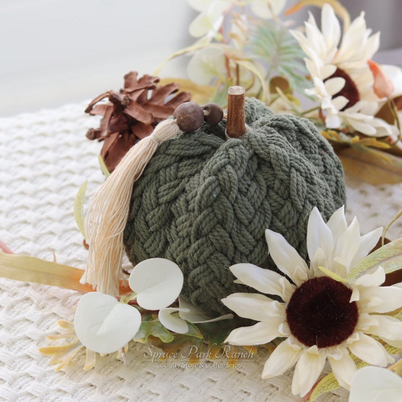 Braided Rope Pumpkin